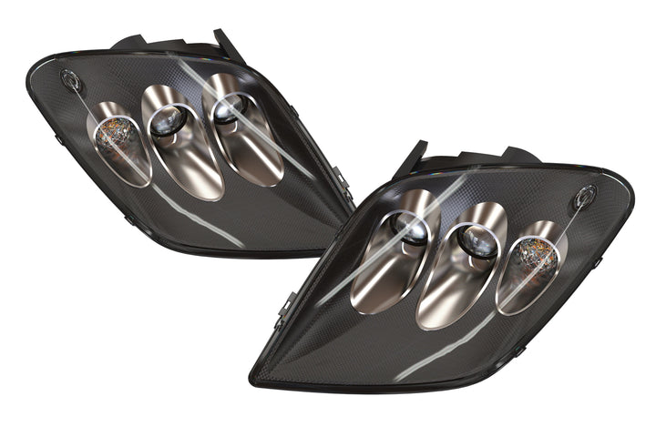 Founders Carbon Headlights: Ferrari 550/575 Maranello (96-06)