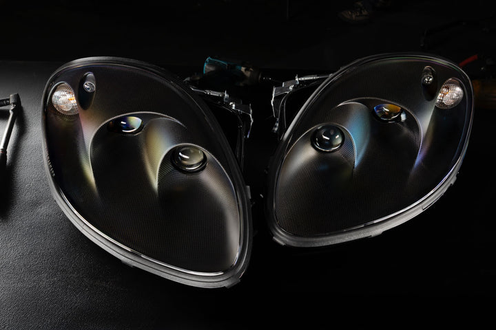 Founders Headlights: Ferrari 360 Modena (00-05) (Carbon)