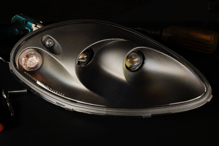 Founders Headlights: Ferrari 360 Modena (00-05) (Carbon)